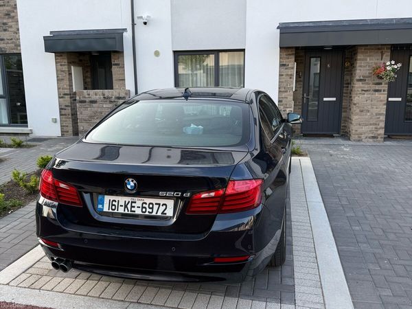 BMW 5-Series Saloon, Diesel, 2016, Blue