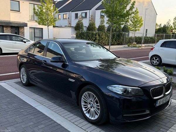 BMW 5-Series Saloon, Diesel, 2016, Blue