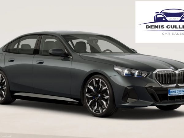 BMW 5-Series Saloon, Petrol Plug-in Hybrid, 2024, Grey