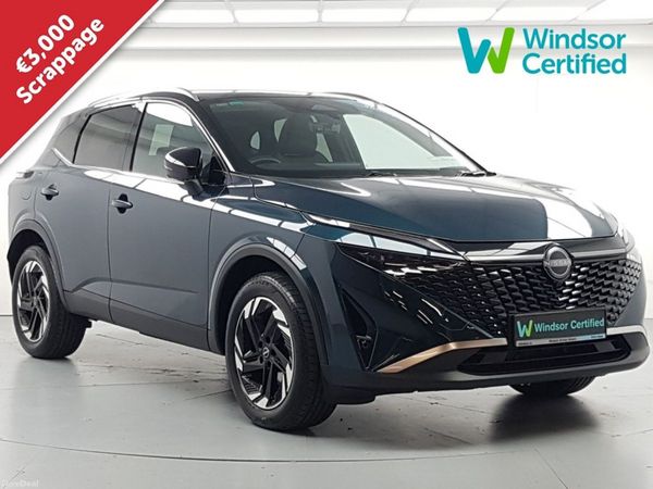 Nissan Qashqai MPV, Petrol Hybrid, 2026, Green