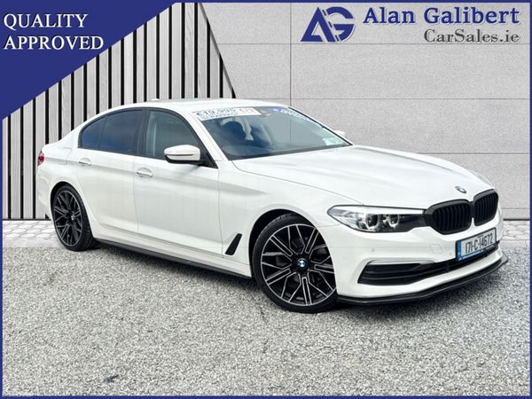 BMW 5-Series Saloon, Diesel, 2017, White