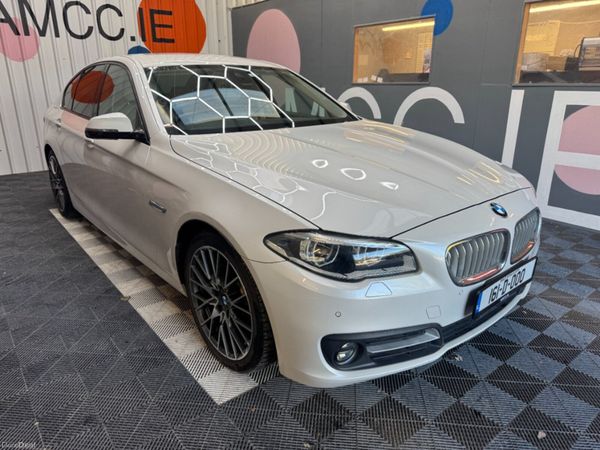 BMW 5-Series Saloon, Diesel, 2016, White