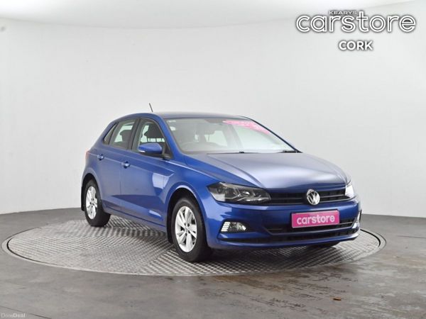 Volkswagen Polo Hatchback, Petrol, 2019, Blue