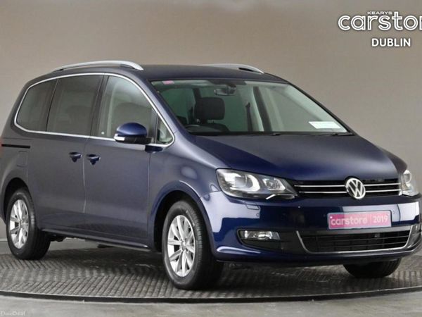 Volkswagen Sharan MPV, Petrol, 2019, Blue
