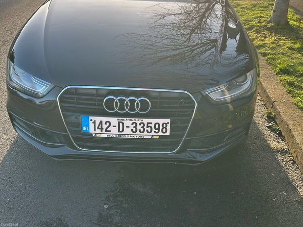Audi A4 Saloon, Petrol, 2014, Black