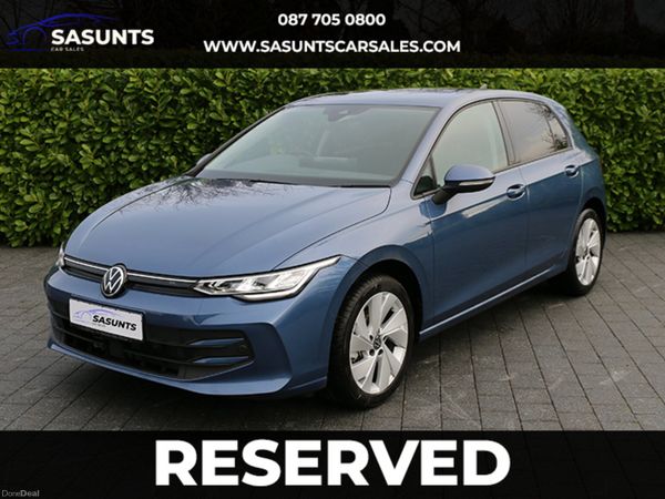 Volkswagen Golf Hatchback, Petrol Hybrid, 2025, Blue
