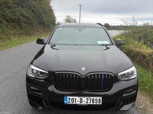 BMW X3 SUV, Petrol Hybrid, 2020, Black