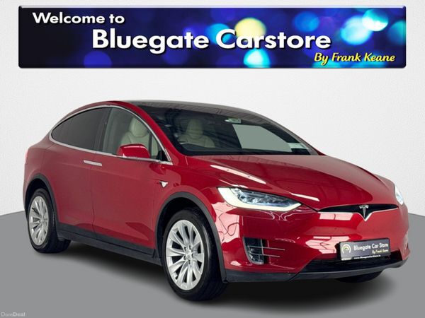 Tesla Model X MPV, Electric, 2020, Red