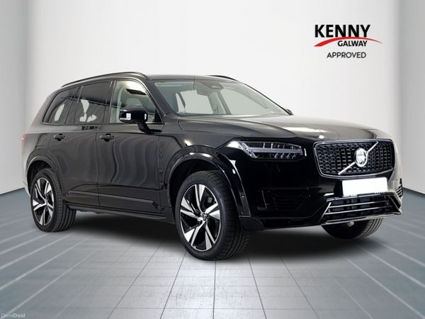 Volvo XC90 MPV, Petrol Plug-in Hybrid, 2024, Black