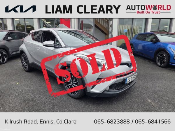 Toyota C-HR Hatchback, Petrol Hybrid, 2019, Grey