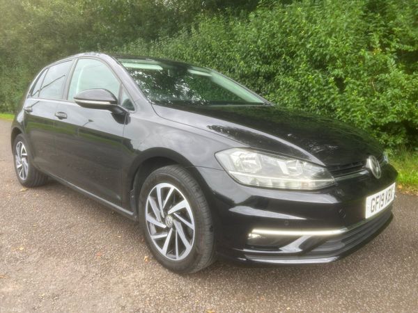Volkswagen Golf Hatchback, Diesel, 2019, Black