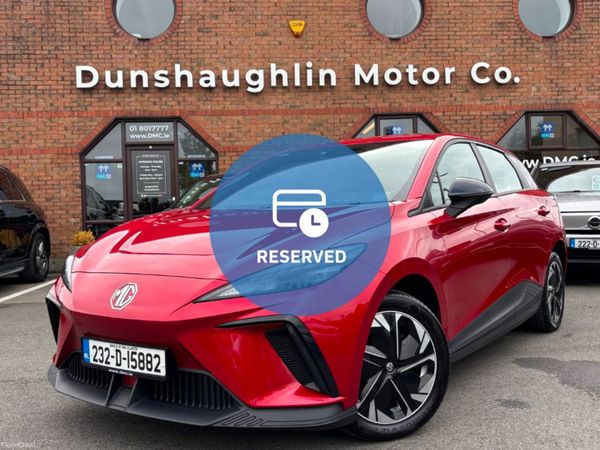 MG 4 Hatchback, Electric, 2023, Red