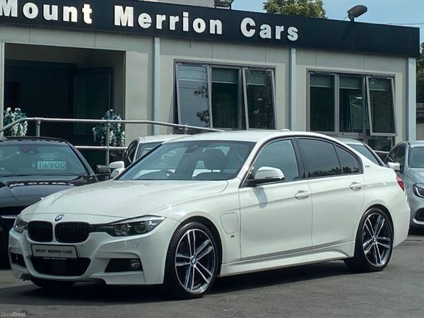 BMW 3-Series Saloon, Petrol Plug-in Hybrid, 2018, White