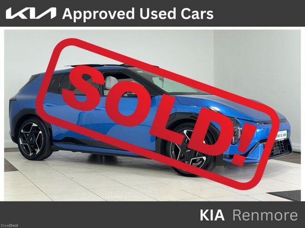 Kia EV4 Hatchback, Electric, 2025, Blue