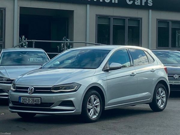 Volkswagen Polo Hatchback, Petrol, 2020, Silver