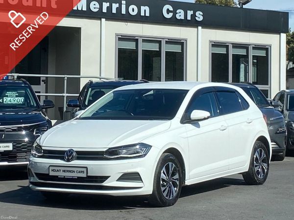 Volkswagen Polo Hatchback, Petrol, 2021, White