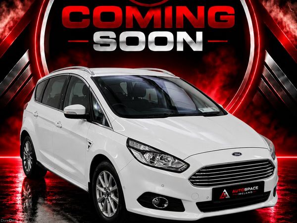 Ford S-Max MPV, Diesel, 2017, White
