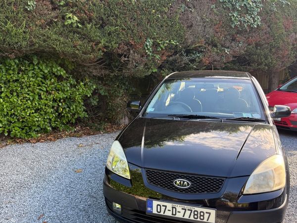 Kia Rio Saloon, Petrol, 2007, Black