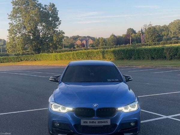 BMW 3-Series Saloon, Diesel, 2016, Blue