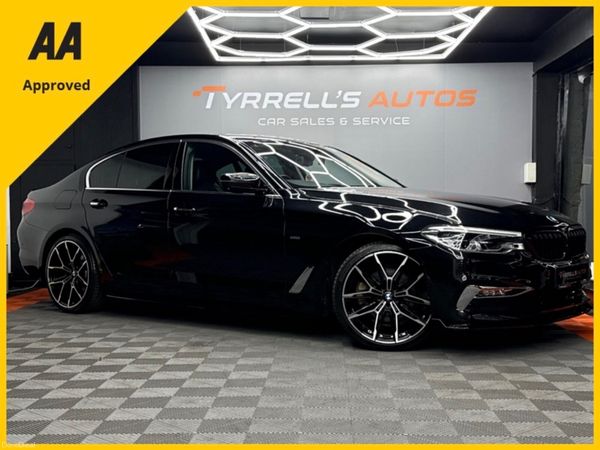 BMW 5-Series Saloon, Diesel, 2017, Black