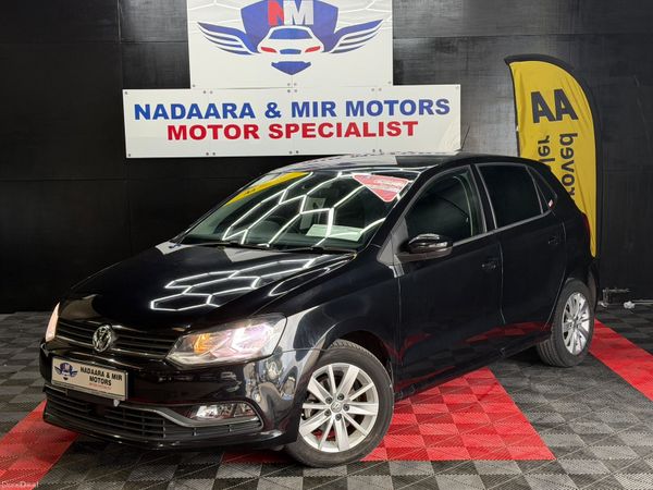 Volkswagen Polo Hatchback, Petrol, 2015, Black