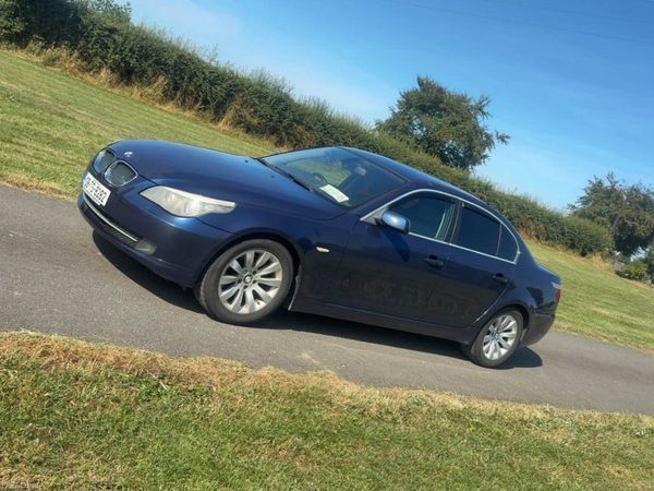 BMW 5-Series Saloon, Diesel, 2008, Blue