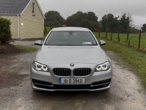 BMW 5-Series Saloon, Diesel, 2015, Silver