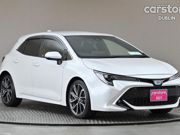 Toyota Corolla Hatchback, Petrol Hybrid, 2021, White