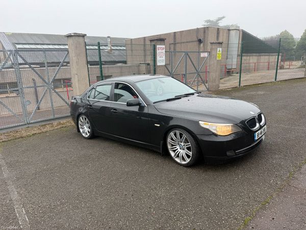 BMW 5-Series Saloon, Diesel, 2008, Black