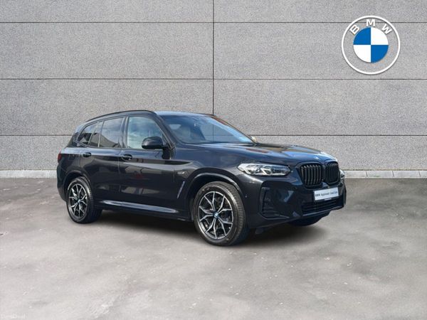 BMW X3 SUV, Petrol Plug-in Hybrid, 2022, Black