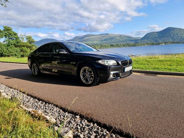 BMW 5-Series Saloon, Diesel, 2014, Black