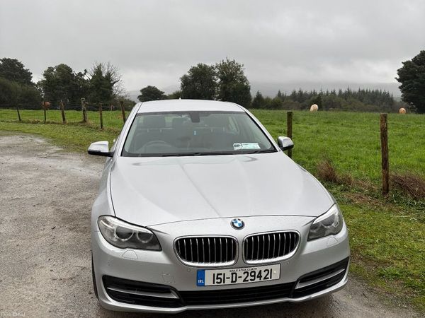 BMW 5-Series Saloon, Diesel, 2015, Silver