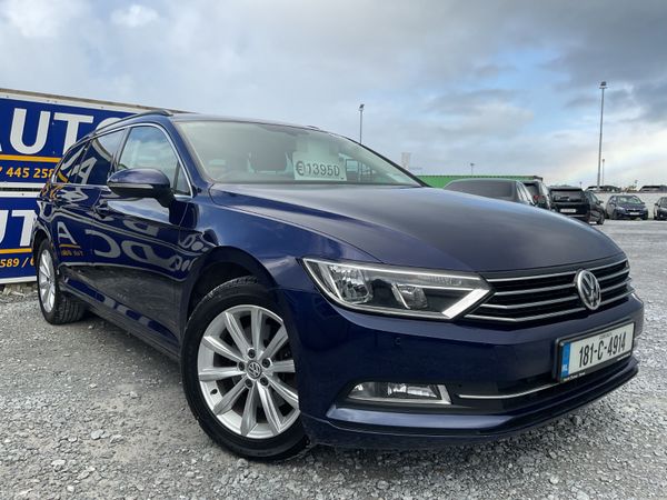 Volkswagen Passat Estate, Diesel, 2018, Blue
