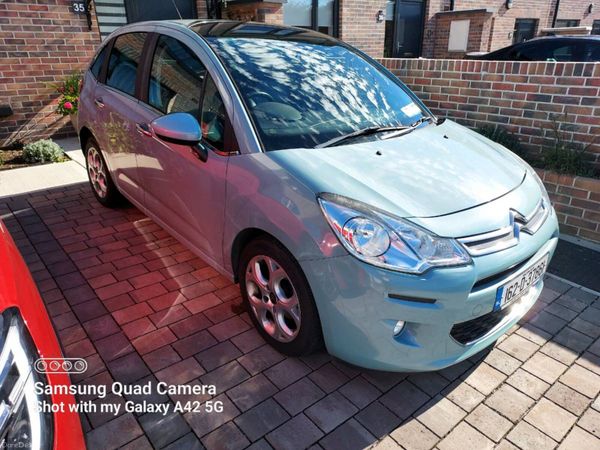 Citroen C3 Hatchback, Petrol, 2016, Green