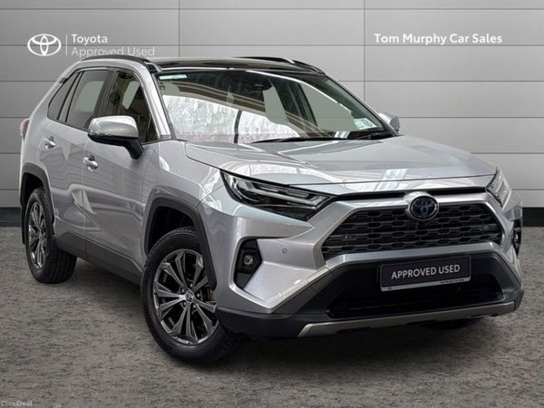 Toyota RAV4 SUV, Petrol Hybrid, 2024, Silver