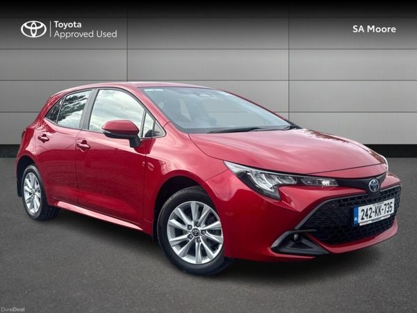Toyota Corolla Hatchback, Petrol Hybrid, 2024, Red