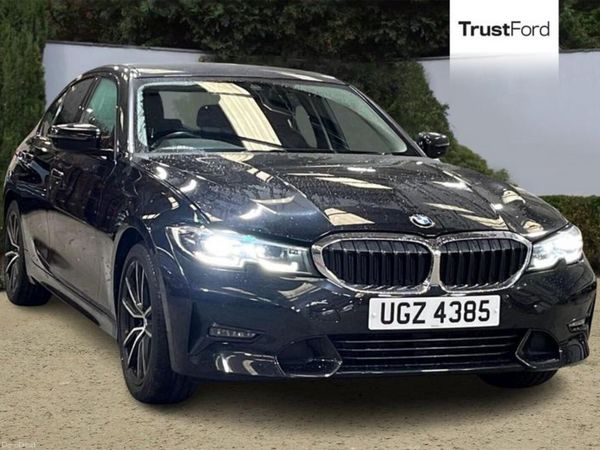 BMW 3-Series Saloon, Petrol, 2021, Black