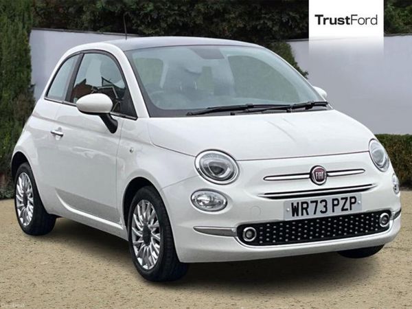 Fiat 500 Hatchback, Petrol, 2023, White
