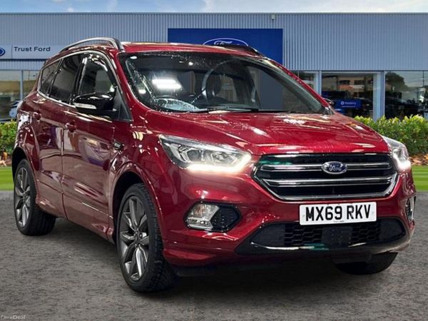Ford Kuga Estate, Petrol, 2019, Red