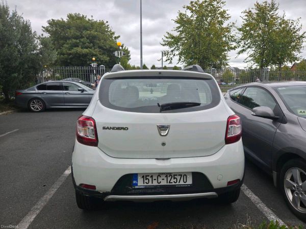 Dacia Sandero Stepway Hatchback, Petrol, 2015, White