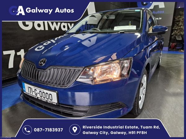 Skoda Fabia Hatchback, Petrol, 2017, Blue