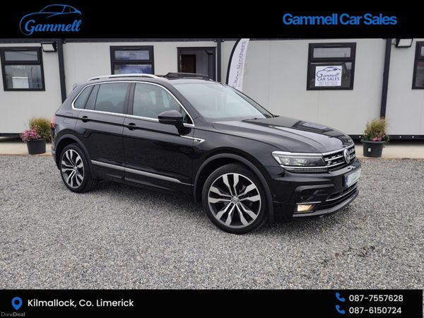 Volkswagen Tiguan SUV, Diesel, 2020, Black