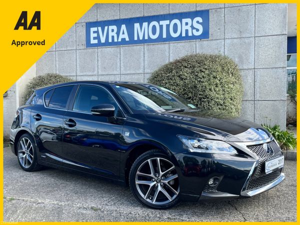 Lexus CT Hatchback, Petrol Hybrid, 2017, Black