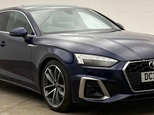 Audi A5 Hatchback, Diesel Hybrid, 2023, Blue