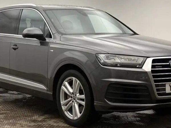 Audi Q7 SUV, Diesel Hybrid, 2019, Grey