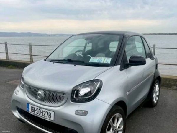 Smart Fortwo Coupe, Petrol, 2016, Silver