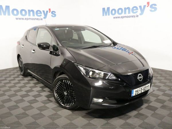 Nissan Leaf Hatchback, Electric, 2025, Black