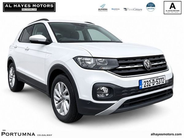 Volkswagen T-Cross SUV, Petrol, 2023, White