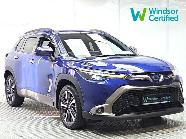 Toyota Corolla Cross SUV, Petrol Hybrid, 2022, Blue