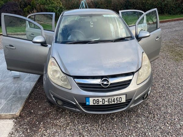 Opel Corsa Hatchback, Petrol, 2008, Silver